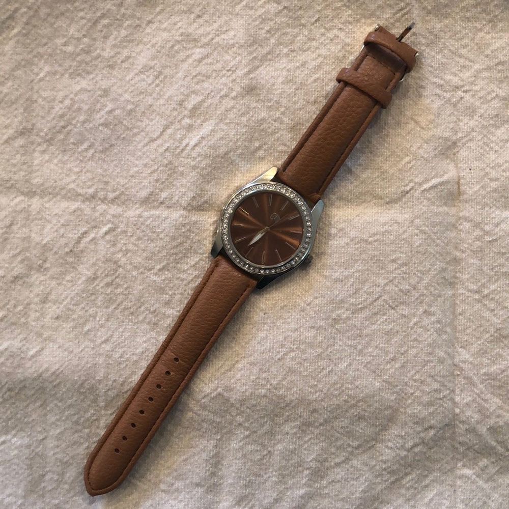 Francesca’s Brown Leather Watch